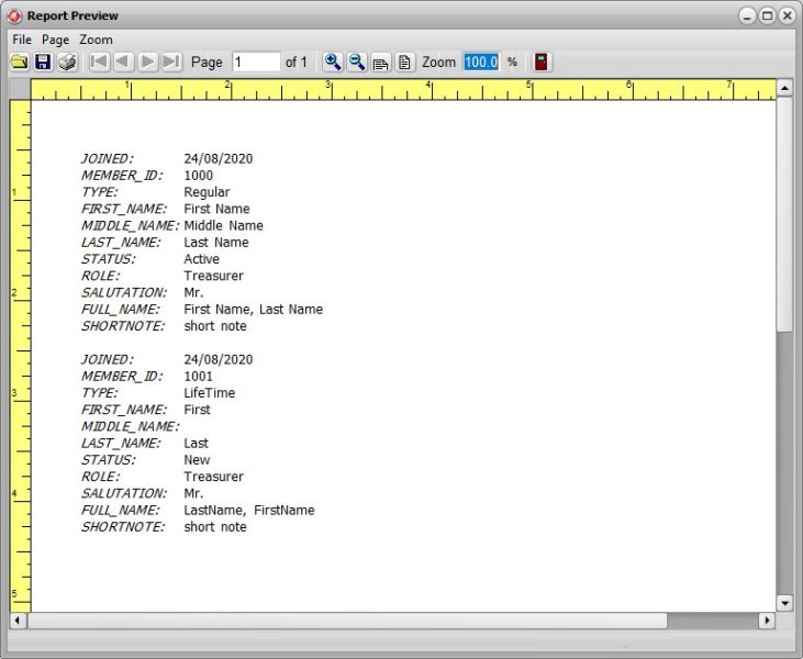Membership Management Software for Windows PCs report
